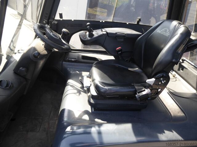 Első homlokrakodó targonca Linde E45HL-01/600