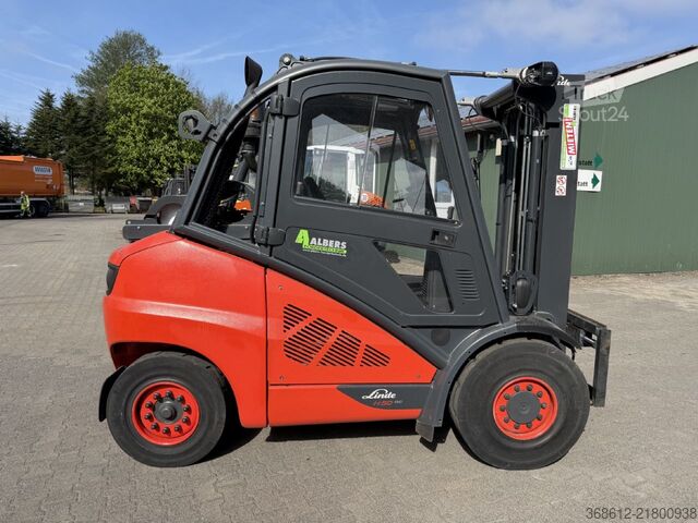 Фронтальный погрузчик-вилочный Linde H 50 T 02 EVO