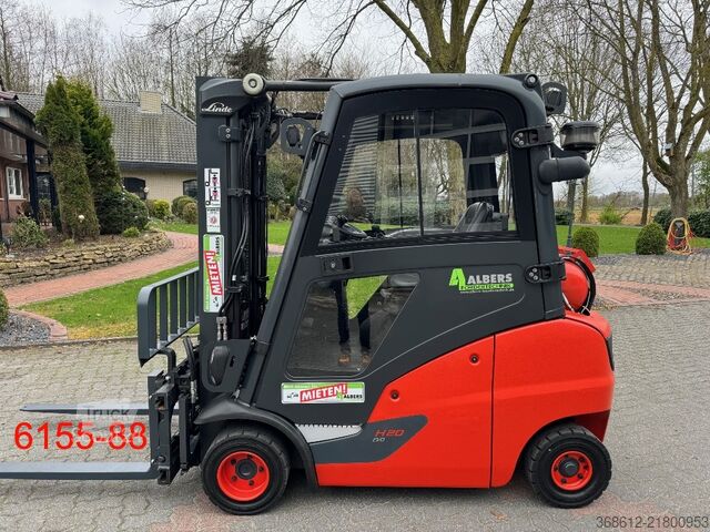 Voorlader vorkheftruck Linde H 20 T 01