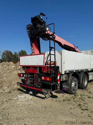 Camion cu platformă și prelată Mercedes-Benz Actros 2544L