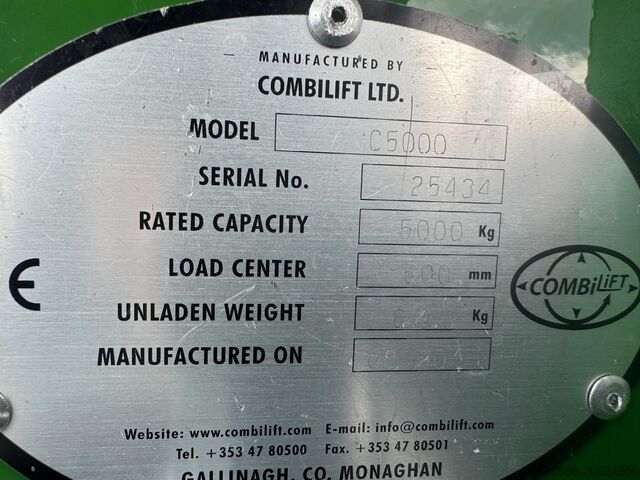4 krypčių krautuvas Combilift C5000 / Low mast/ Only 2800 mm height