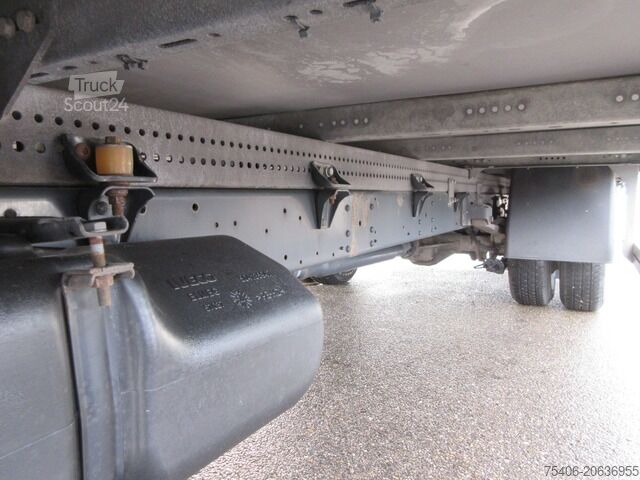 Transportador con plataforma y toldo iveco Daily 72-180 Hi-Matic,Plane-Spriegel, 6,05 m LBW