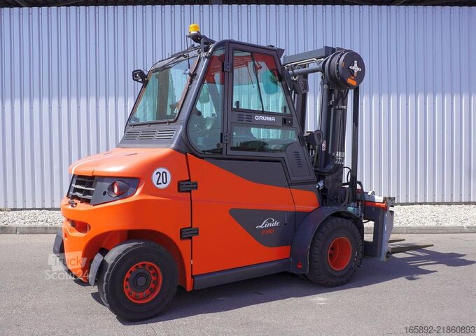 Gaffeltruck Linde E 80 1279