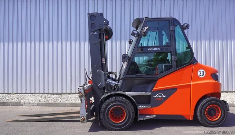 Gaffeltruck Linde E 80 1279