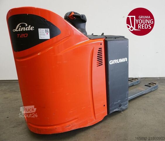 Niederhubwagen mit Fahrerstand Linde T 20 SP 131-08