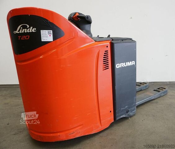 Niederhubwagen mit Fahrerstand Linde T 20 SP 131-08