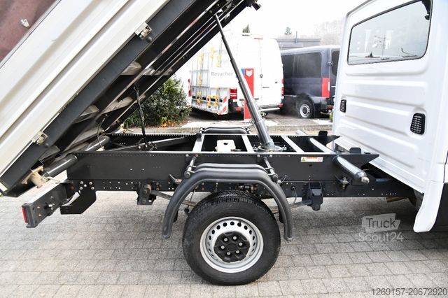 Tippbil skåpbil IVECO Daily 35S140 DoKa Dreiseitenkipper RWD AHK
