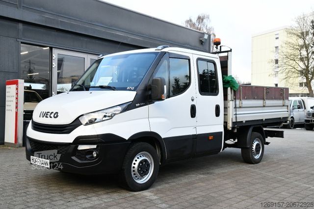 Tippbil skåpbil IVECO Daily 35S140 DoKa Dreiseitenkipper RWD AHK 3,5T