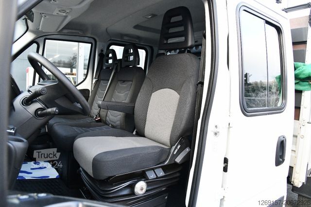 Tippbil skåpbil IVECO Daily 35S140 DoKa Dreiseitenkipper RWD AHK 3,5T