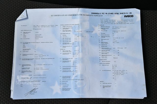 Tippbil skåpbil IVECO Daily 35S140 DoKa Dreiseitenkipper RWD AHK 3,5T