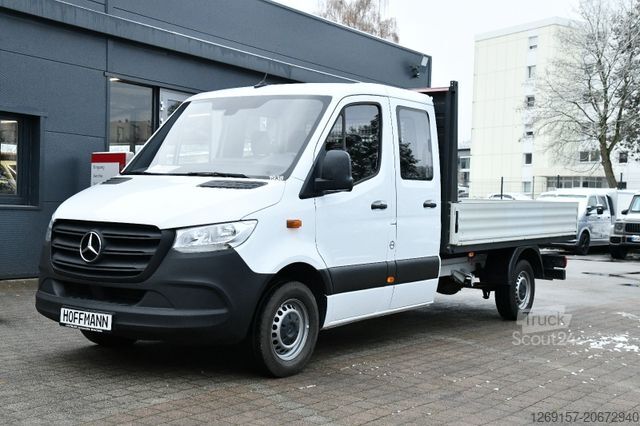 Пикап-фургон MERCEDES-BENZ Sprinter 315 CDI Pritsche DoKa RWD L3 LANG Klima