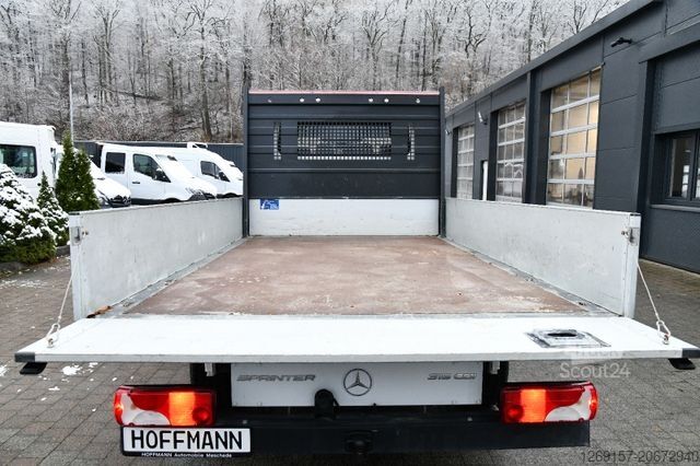 Пикап-фургон MERCEDES-BENZ Sprinter 315 CDI Pritsche DoKa RWD L3 LANG Klima