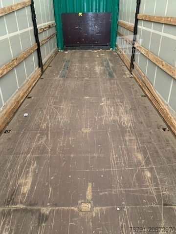 Atvira puspriekabė su tentu KRONE Standard_ FerryLashing_ BPW drum_ Rungentaschen