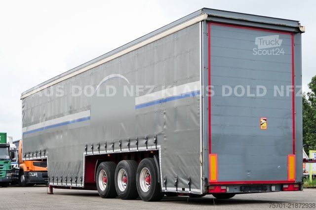 Semiremorcă pentru băuturi KEMPF SPG34/3 Getränke Curtainsider Schiebeplane