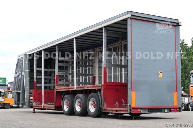 Prikolica za prevoz pića KEMPF SPG34/3 Getränke Curtainsider Schiebeplane