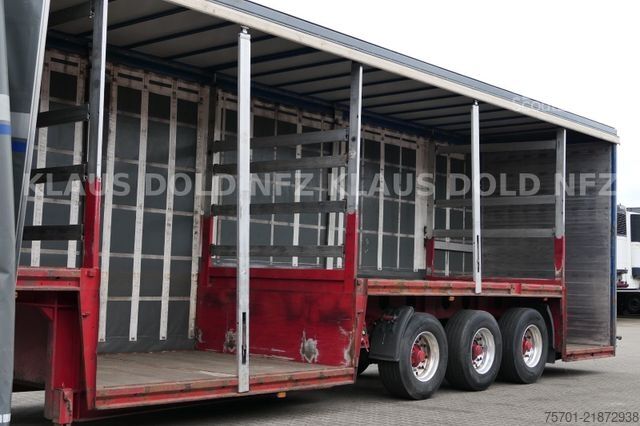 Prikolica za prevoz pića KEMPF SPG34/3 Getränke Curtainsider Schiebeplane