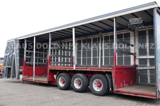 Prikolica za prevoz pića KEMPF SPG34/3 Getränke Curtainsider Schiebeplane