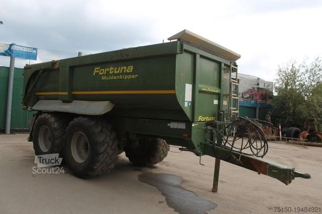 Remorque autochargeuse Fortuna FORTUNA FTS 210-5.2 - MULDENKIPPER - Nr.: 346
