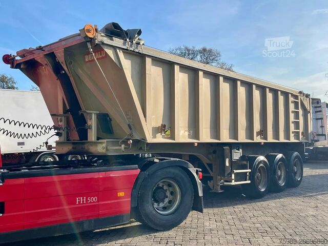 Tipper Benalu 3 axels, spring