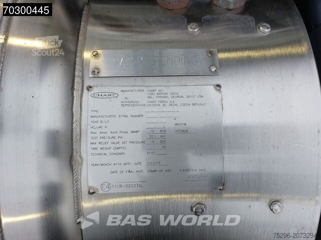 Standaard trekker Iveco Stralis 460 4X2 LNG! Retarder 2x tanks Euro 6