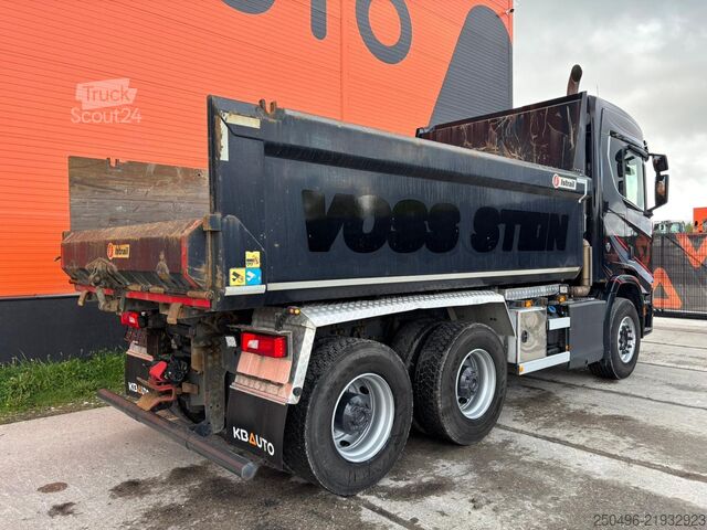 Ribaltabile Scania R 650 6x4 RETARDER / BOX L=4585 mm