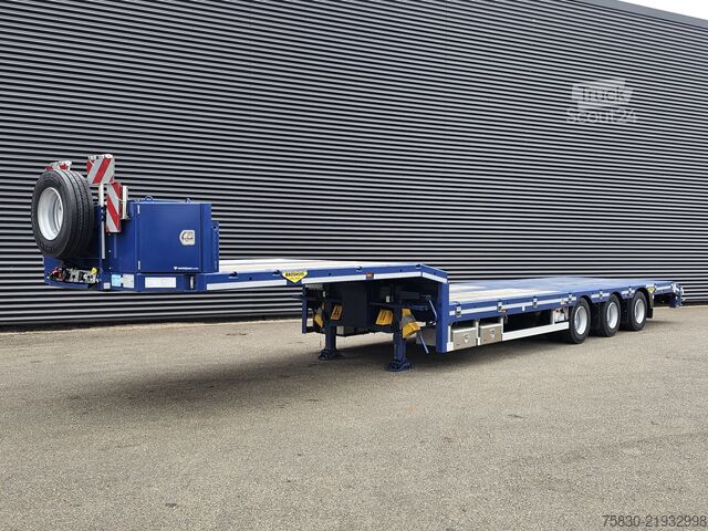 Chargeur bas Broshuis 3ASD-3A / 1X LIFT-AXLE / 2x ELECTRIC HYDRAULIC ...