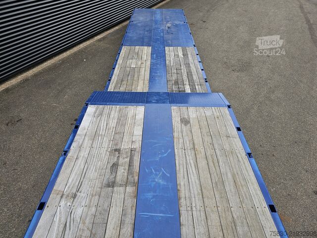 Chargeur bas Broshuis 3ASD-3A / 1X LIFT-AXLE / 2x ELECTRIC HYDRAULIC ...