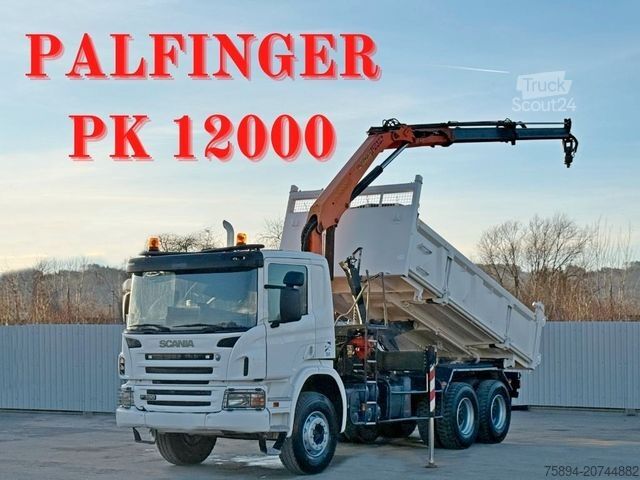Самосвален камион SCANIA P 380 Kipper 5,10 m * PK 12000 * 6x4