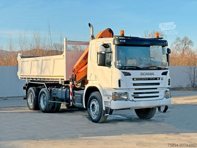 Самосвален камион SCANIA P 380 Kipper 5,10 m * PK 12000 * 6x4
