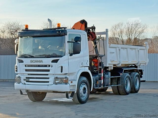 Самосвален камион SCANIA P 380 Kipper 5,10 m * PK 12000 * 6x4