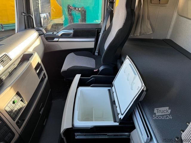 Autocarro con pianale e telone MAN TGX 18.420 XXL Jumbo Kompl 120m³ TÜVneu Retarder