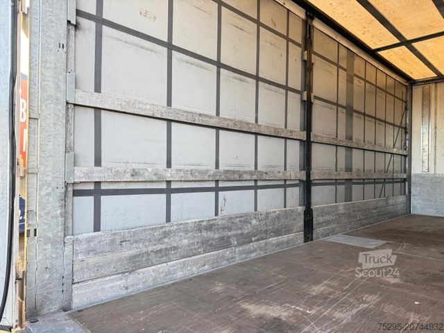 Autocarro con pianale e telone MAN TGX 18.420 XXL Jumbo Kompl 120m³ TÜVneu Retarder