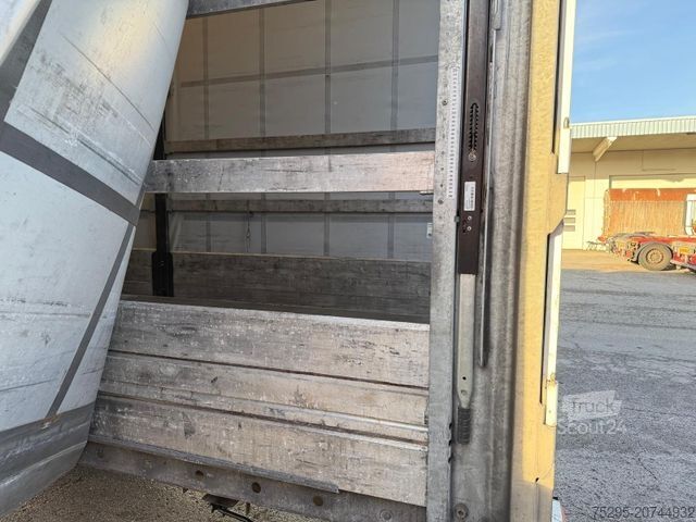 Autocarro con pianale e telone MAN TGX 18.420 XXL Jumbo Kompl 120m³ TÜVneu Retarder