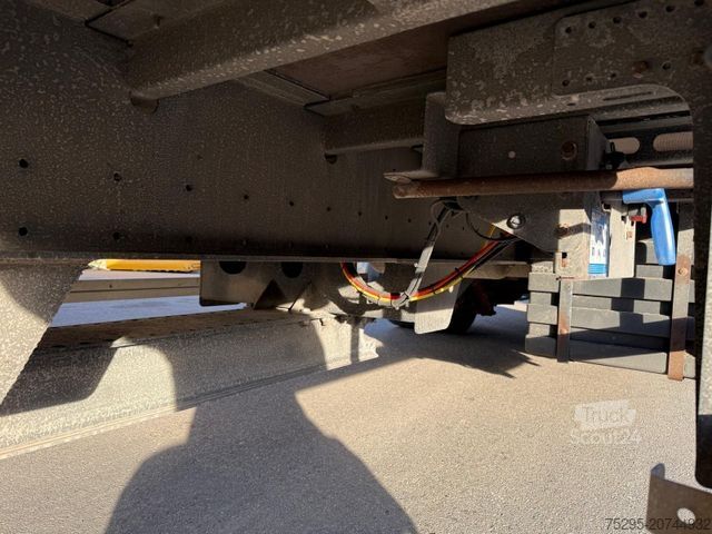 Autocarro con pianale e telone MAN TGX 18.420 XXL Jumbo Kompl 120m³ TÜVneu Retarder