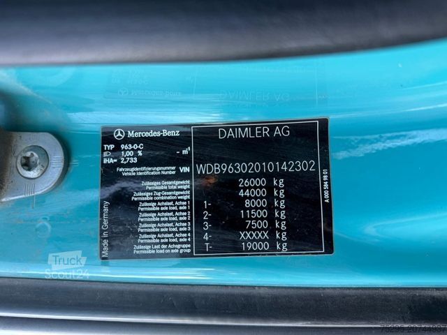 Самосвален камион MERCEDES-BENZ Antos 2548 6x4 HAD Bordmatic elektr Roll-Verdeck