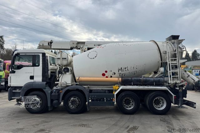 Autobetoniere MAN TGS 35.440 8x4 Liebherr 9m3 Förderband 17M