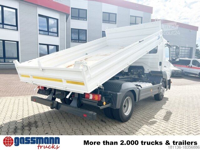 Fourgon benne basculante Mercedes-Benz Atego 818/23 K 4x2, 2x AHK, Meiller-Kipper,