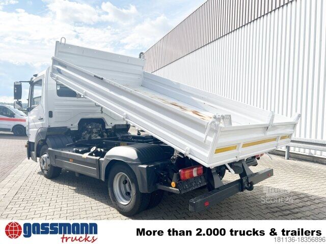 Fourgon benne basculante Mercedes-Benz Atego 818/23 K 4x2, 2x AHK, Meiller-Kipper,