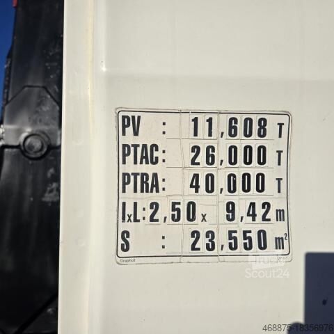 Tipper truck MAN TGS 26.400