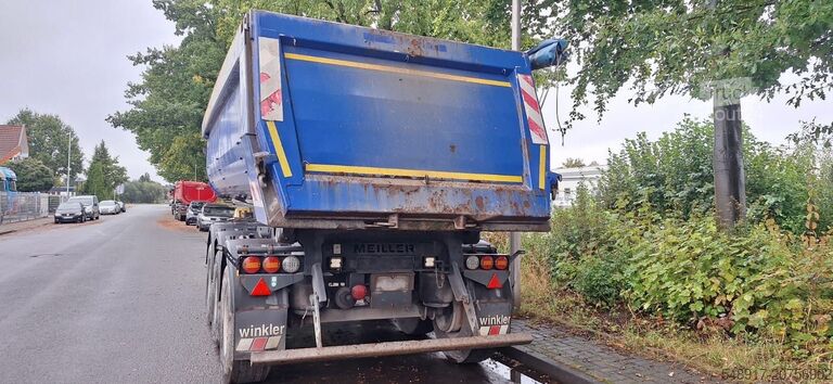 Tipper Meiller 27 kubik Kippmulde Stahlmulde