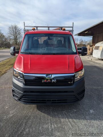 Lastbil med lad (åben) MAN TGE 6.160