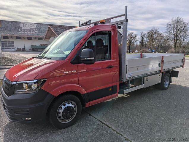 Lastbil med lad (åben) MAN TGE 6.160