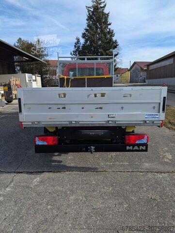 Lastbil med lad (åben) MAN TGE 6.160