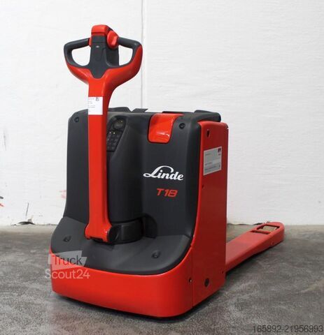 Manuālais palešu ratiņš Linde T 18 1152-02