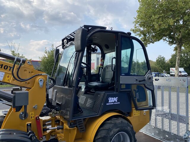 Radlader inkl. Tieflader + Gabelpaket Berger Kraus Radlader/Teleskoplader BK810T *KUBOTA*