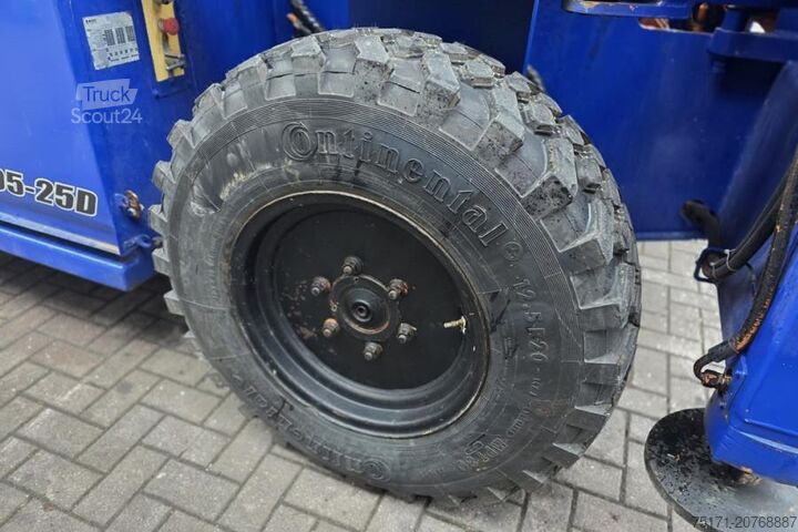 Plate-forme de travail télescopique articulée Liftlux SL205-25D4WDSP NEW TYRES, Diesel, 4x4 Drive, Hydra