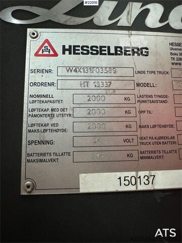 Chariot élévateur à fourche Linde T20 SP Pallet Truck