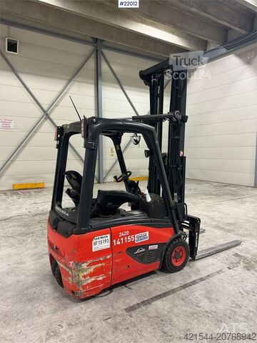 Chariot élévateur à fourche Linde E16C Counterbalance Truck – Certified