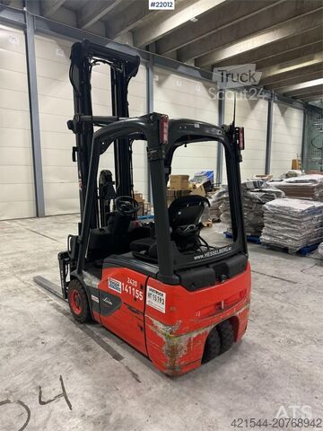 Chariot élévateur à fourche Linde E16C Counterbalance Truck – Certified