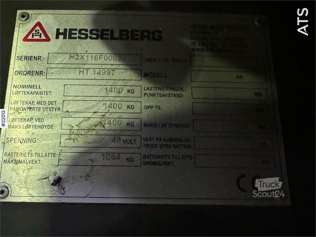 Chariot élévateur à fourche Linde R14X-03 Reach Truck